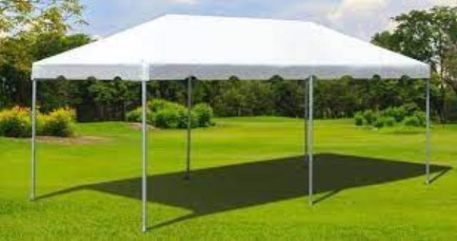 Rental store for canopy 10x20 free stand white in Tri-County Area