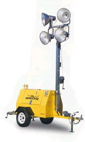 Rental store for tower light towable wacker in Tri-County Area