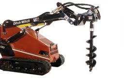 Rental store for harness only auger mini skid steer in Tri-County Area