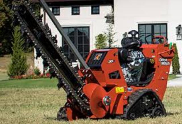 Rental store for trencher walkbehind 4 ft depth in Tri-County Area