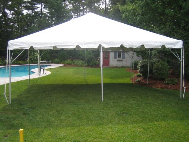 Where to find canopy 20x20 free stand white in Chesterland