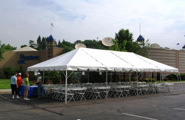 Rental store for canopy 20x40 free stand white in Tri-County Area