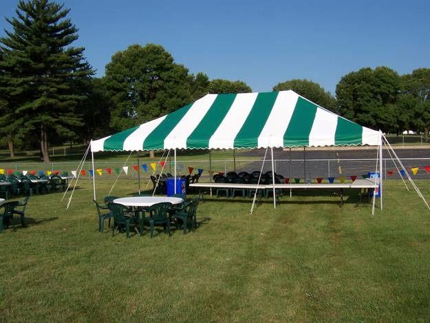 Rental store for CANOPY, 20X30 GREEN   WHITE in Chesterland OH