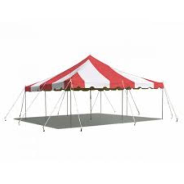 Rental store for CANOPY, 20X20 RED   WHITE in Chesterland OH